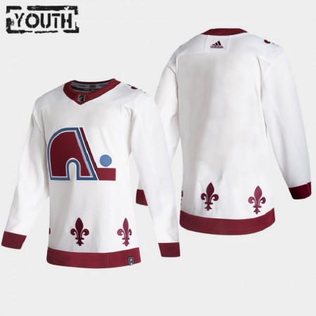 Kinder Eishockey Colorado Avalanche Trikot Blank 2020-21 Reverse Retro Authentic